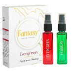 Load image into Gallery viewer, Trial/ Travel Pack : Evergreen &amp; Forplay Perfumes (8ml each)
